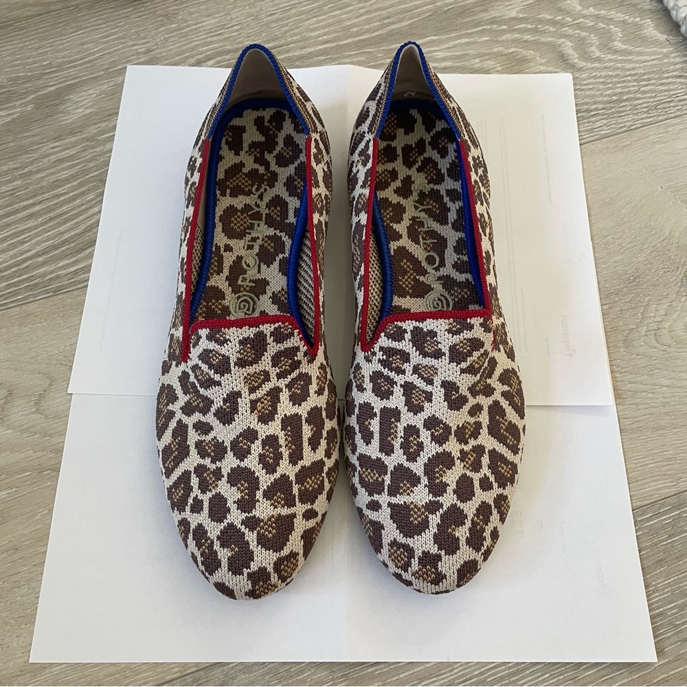 Rothy’s Mocha Spot Loafers - RETIRED DESIGN - Size 9.5